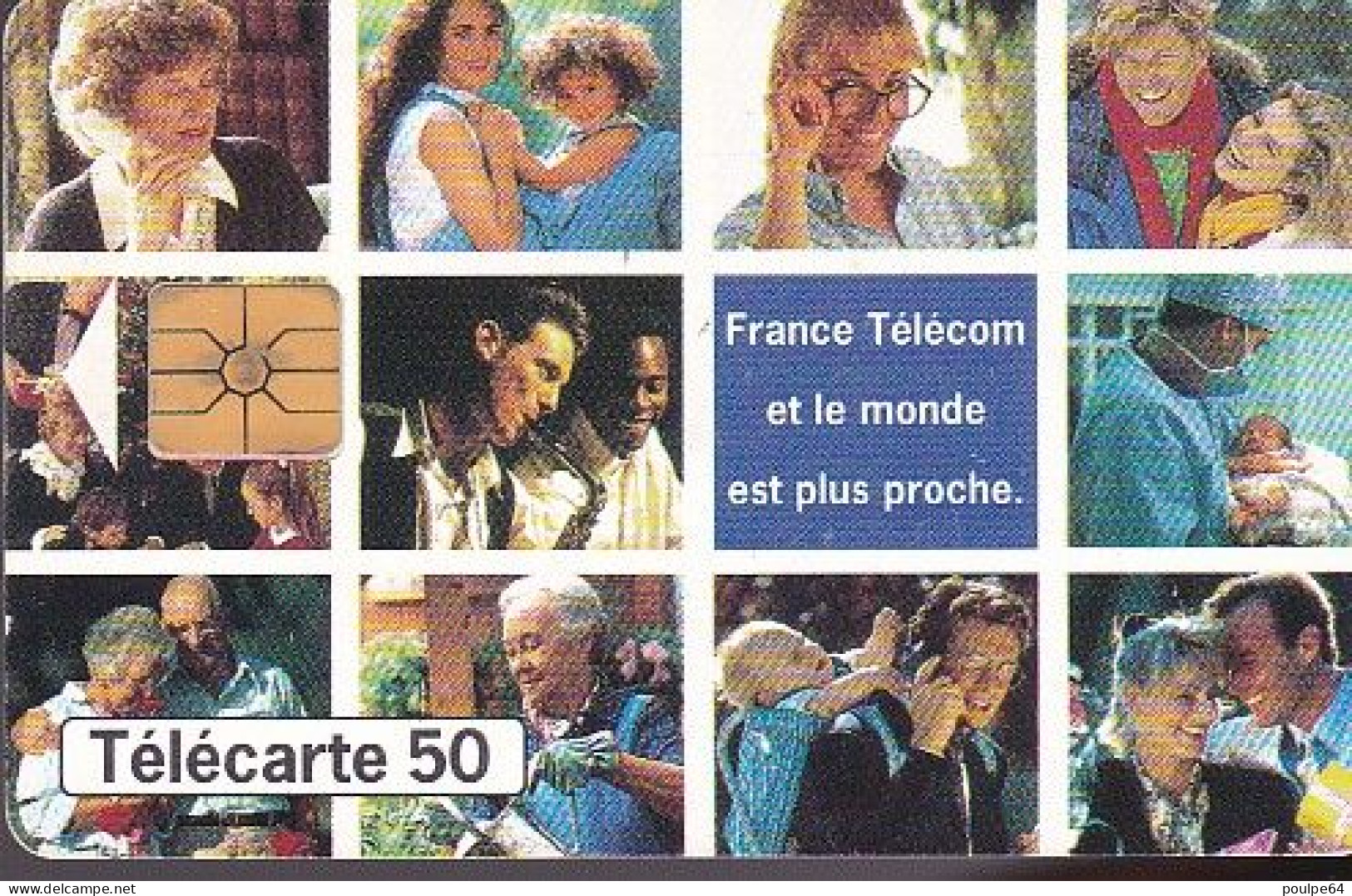 F527 - 12/1994 - VOEUX FRANCE TÉLÉCOM - 50 GEM1A (verso : N° B+4+B+6 Chiffres + 2ème Logo Moreno Décalé) - 1994