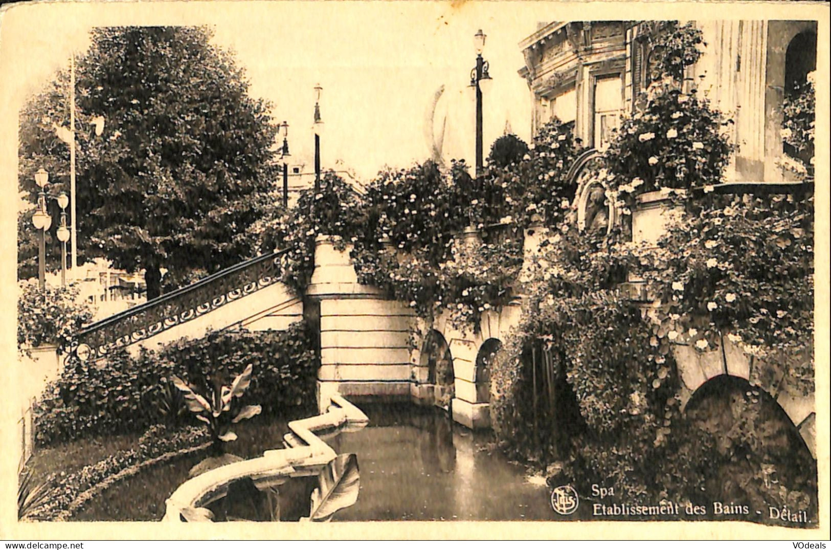 Belgique - Liège - Spa - Etablissement Des Bains - Détail - Spa