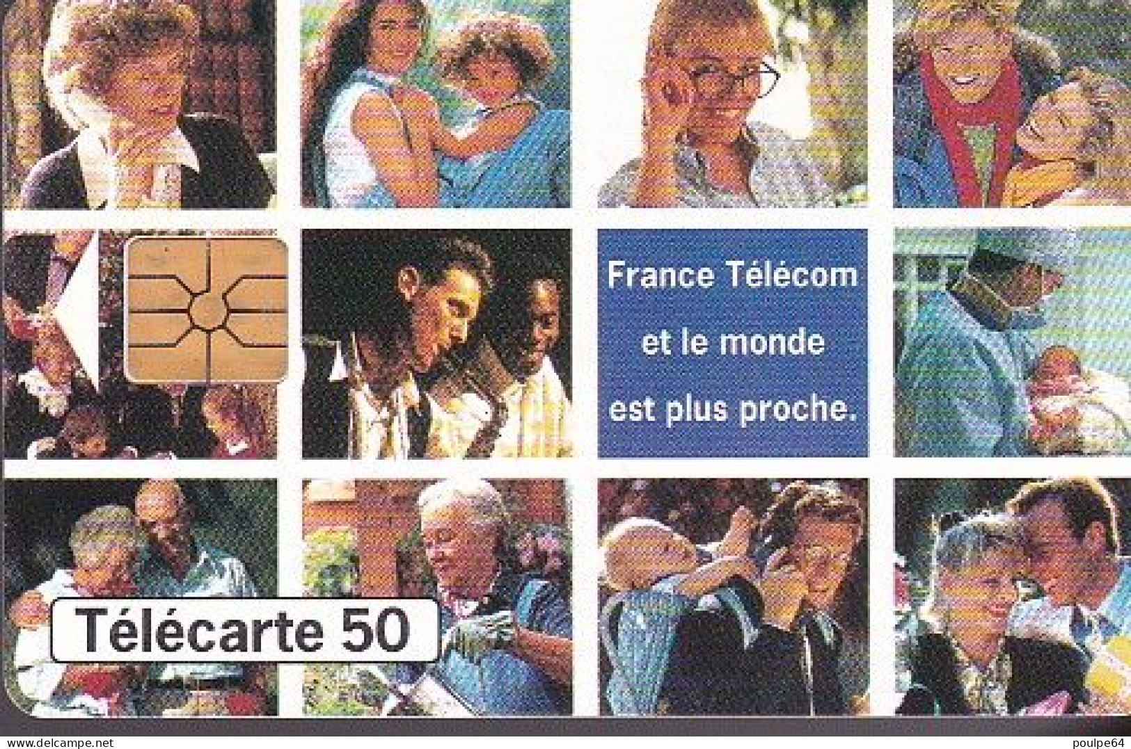 F527 - 12/1994 - VOEUX FRANCE TÉLÉCOM - 50 GEM1A (verso : N° B+4+B+6 Chiffres + Sans 2ème Logo Moreno) - 1994