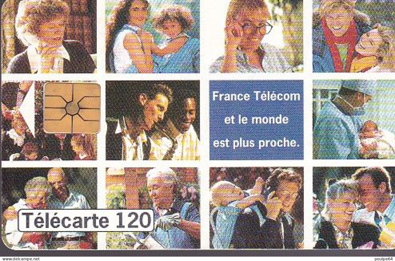 F528 - 12/1994 - VOEUX FRANCE TÉLÉCOM - 50 GEM1A - 1994