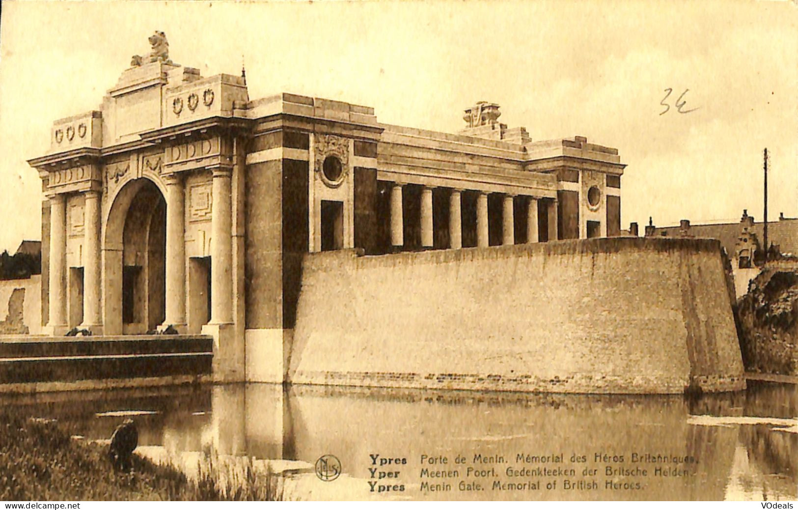 Belgique -  Flandre Occidentale - Ieper - Ypres - Porte De Menin - Mémorial Des Héros Britaniques - Ieper