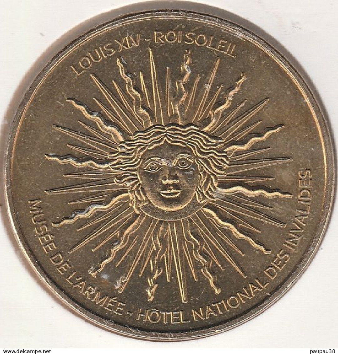 MONNAIE DE PARIS 2012 - 75 PARIS Musée De L'Armée - Louis XIV - Roi Soleil - 2012