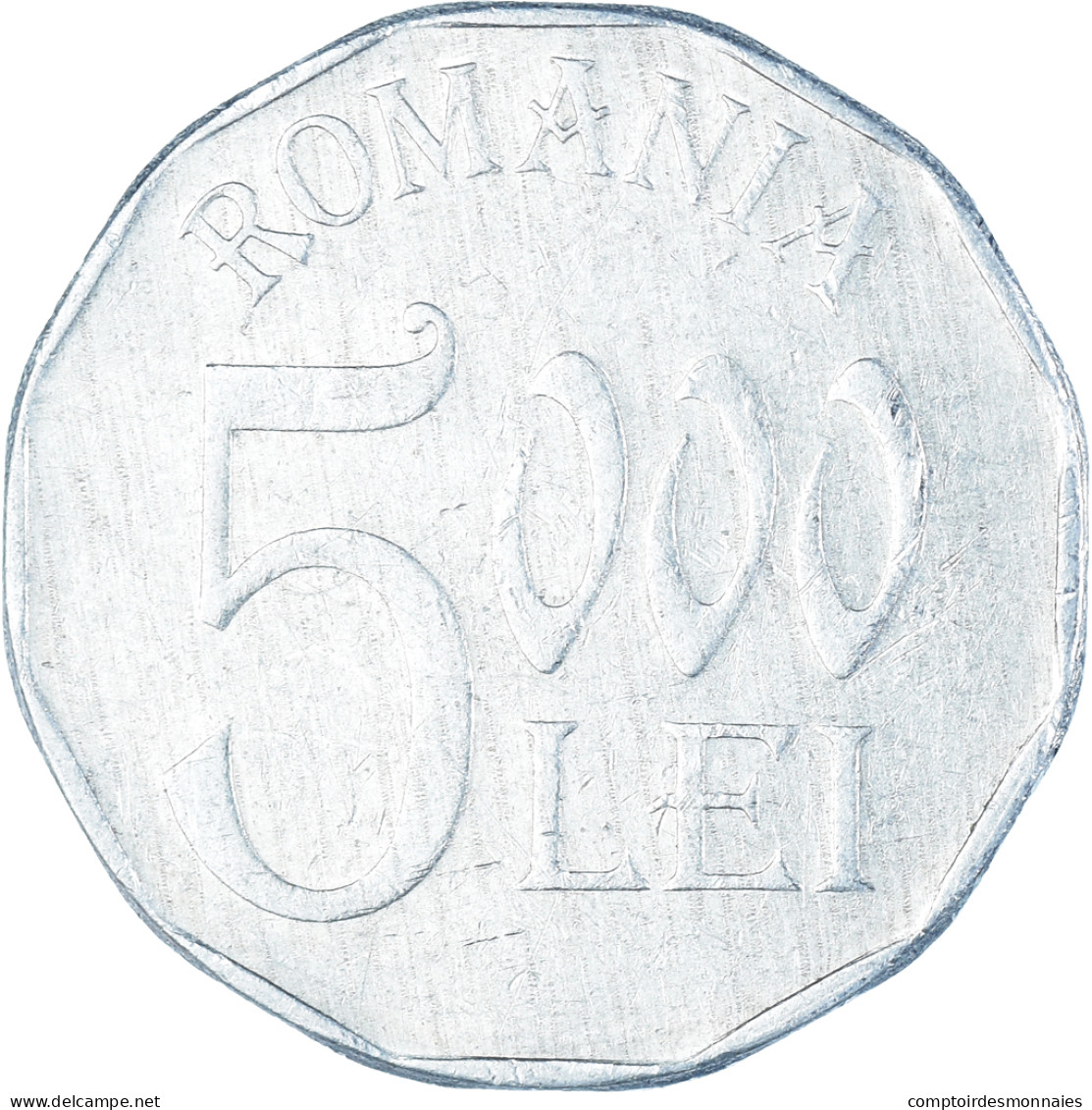 Monnaie, Roumanie, 5000 Lei, 2002 - Roumanie