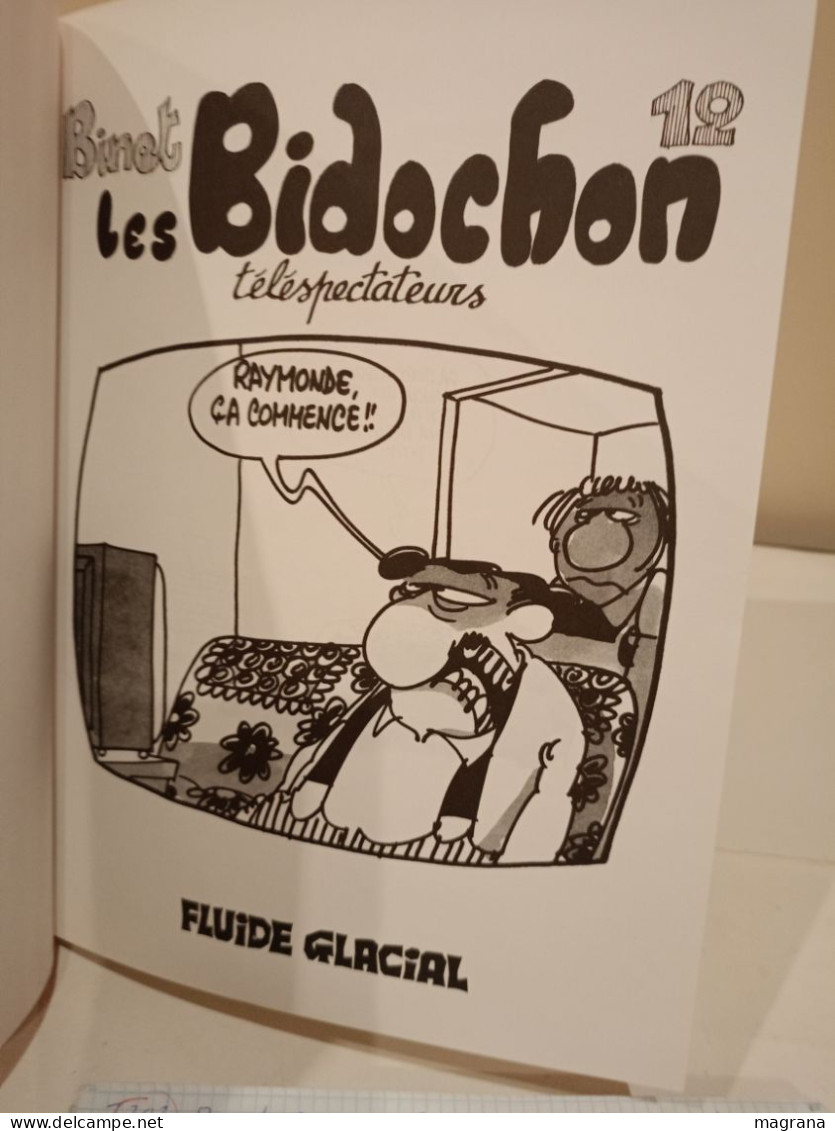 Les Bidochon: Téléspectateurs. 12. Binet. Fluide Glacial. 1re Edition. 1991. 52 Pp - Bidochon, Les