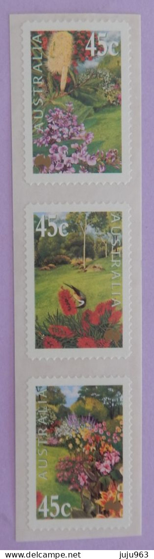AUSTRALIE SG 1965/1967 NEUFS ADHESIFS "FLEURS " ANNÉE 2000 - Mint Stamps