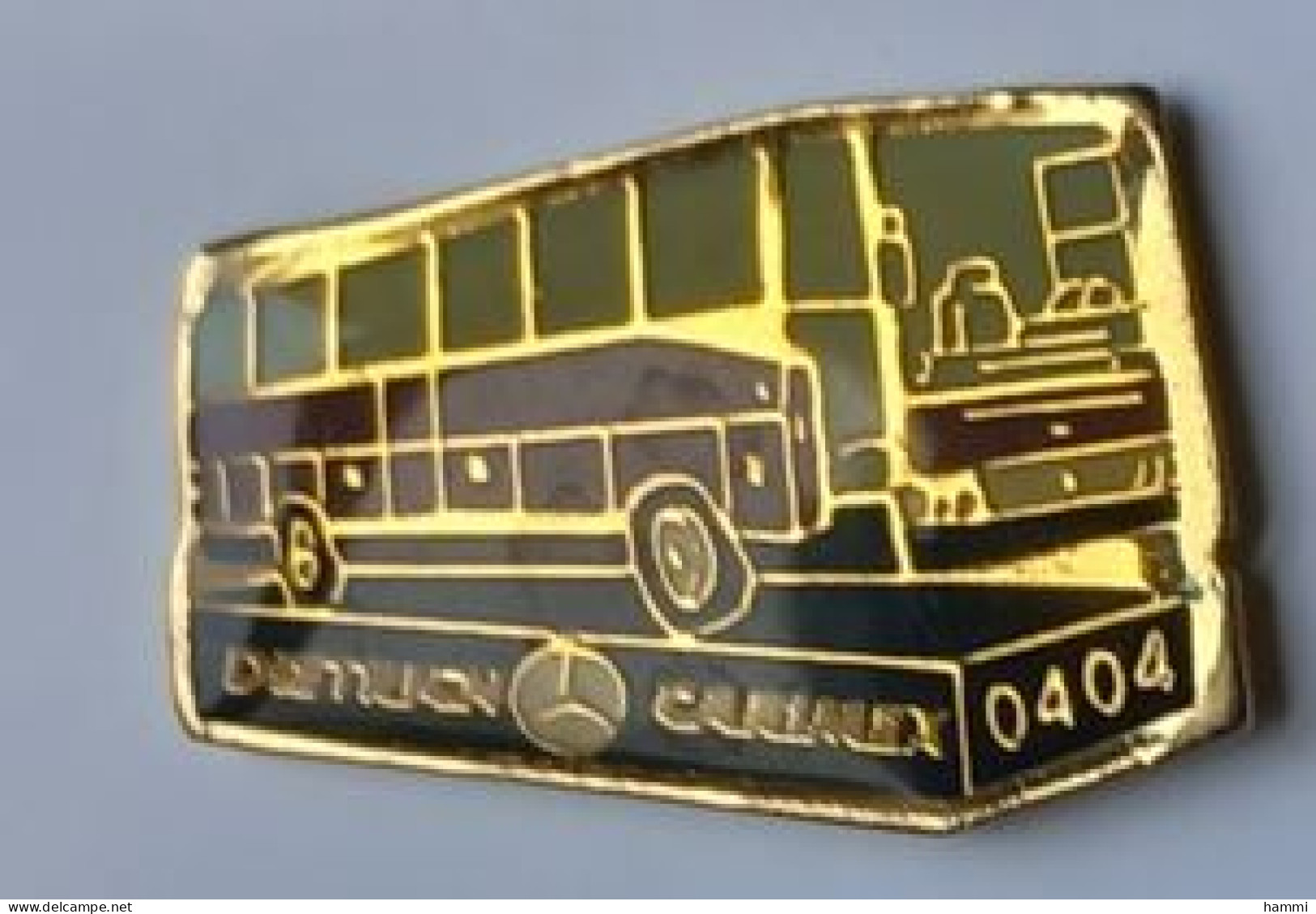 QQ299 Pin's Car Bus Autobus Mercedes Dietrich Carimex Achat Immédiat - Mercedes