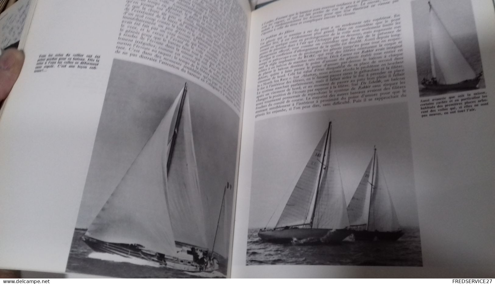 137/ AU LARGE CROISIERE ET COURSE PAR ALAIN GLIKSMAN 1974 /450 PAGES