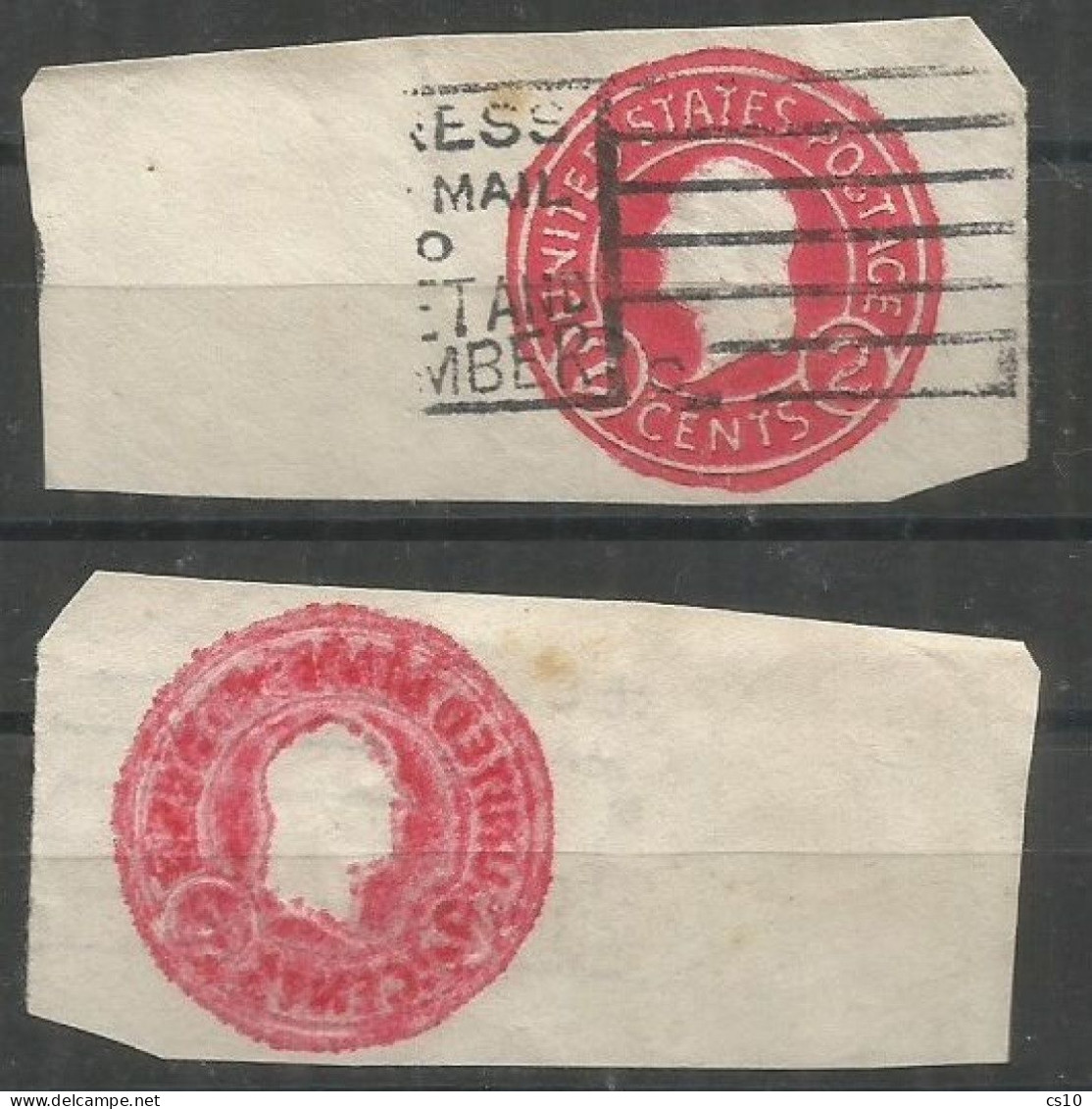 USA Postal History : APO RPO Abroad Offices Canada & Germany Mixed Frnkgs Incl.Presorted 1st Class 7 Scans - Unclassified
