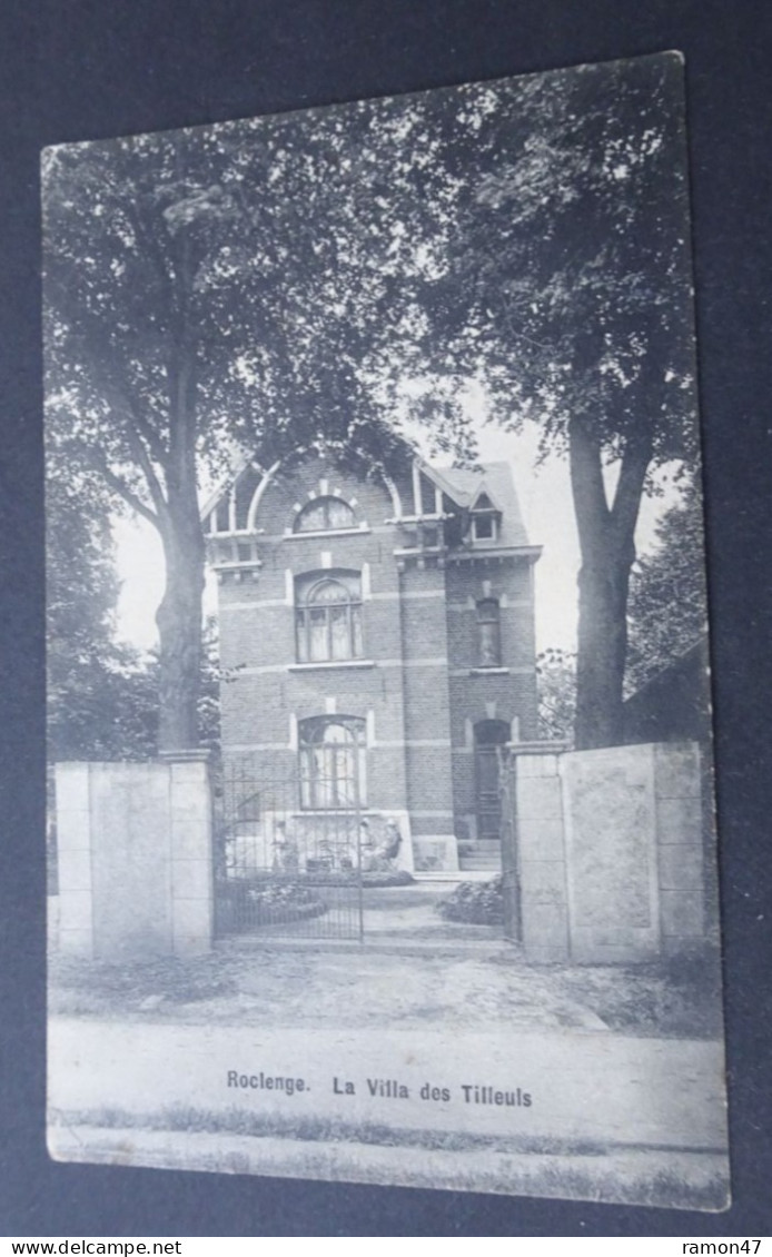 Roclenge - La Villa Des Tilleuls - Librairie Olyff, Hasselt - Jaar 1914 - Bassenge