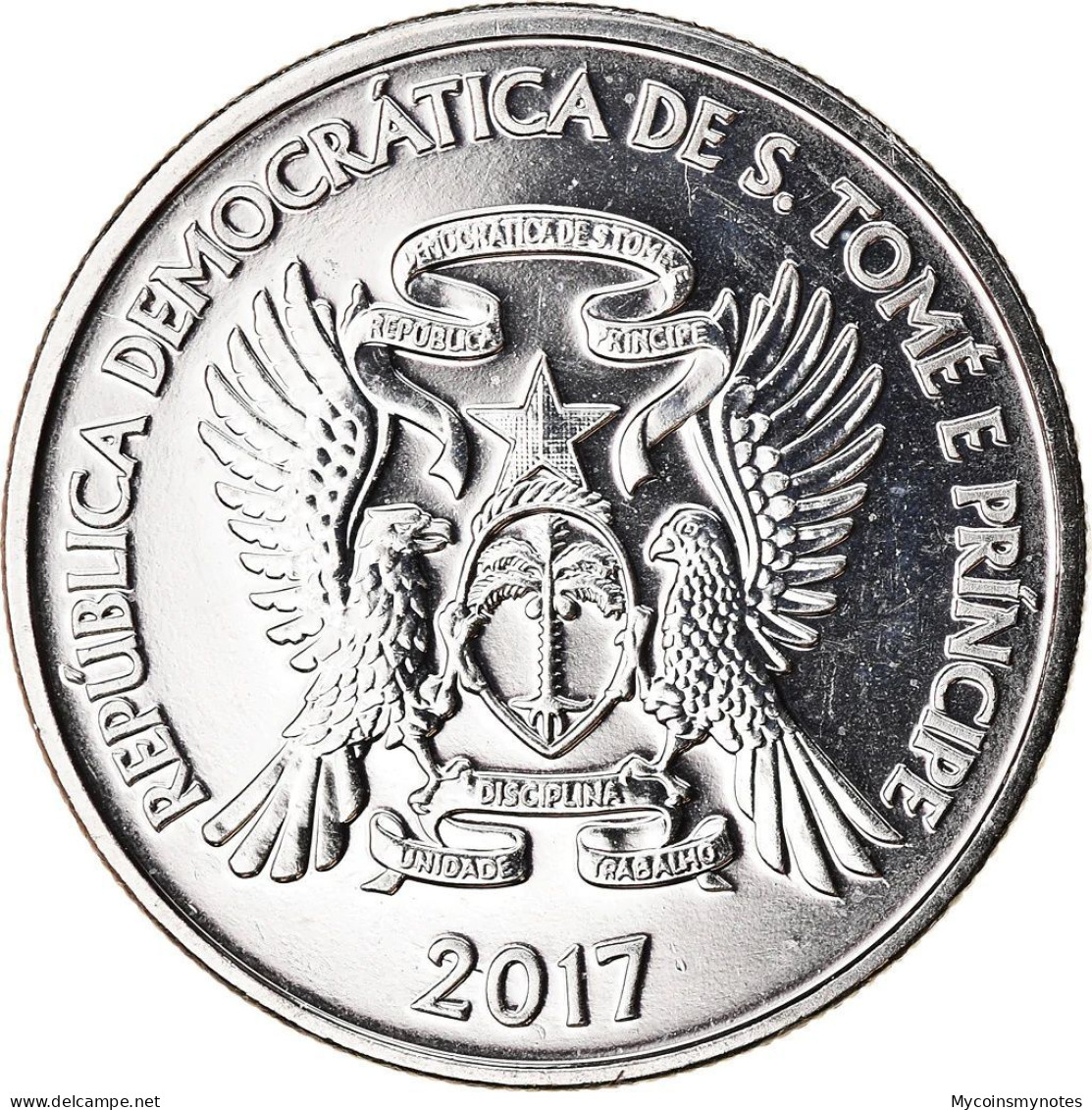 SÃO TOMÉ And PRÍNCIPE, 1 Dobra, 2017, UNC - Sao Tome Et Principe