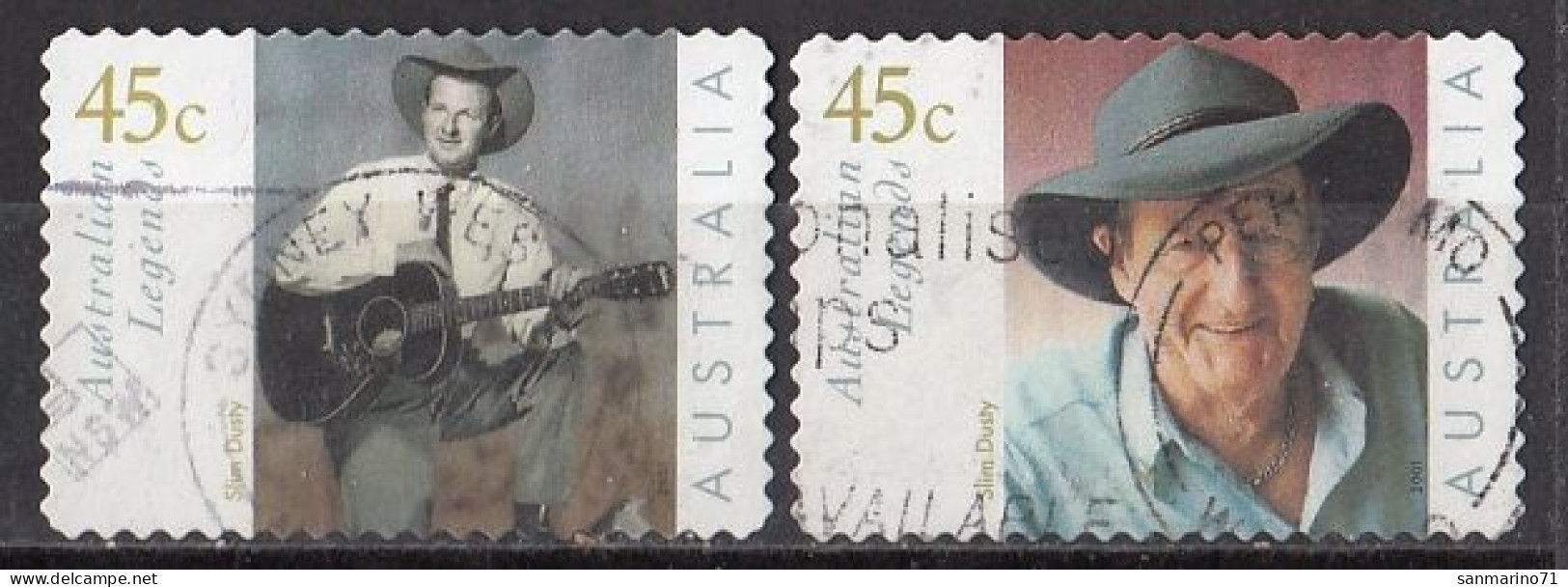 AUSTRALIA 2013-2014,used,falc Hinged - Chanteurs