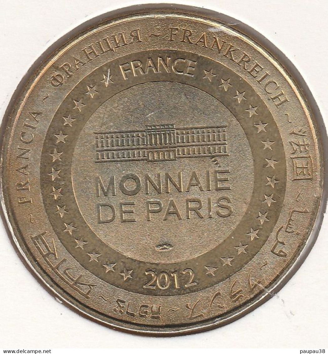 MONNAIE DE PARIS 2012 - 85 SAINT-GILLES CROIX DE VIE  Pays De Saint Gilles Croix De Vie - Face à Points - 2012