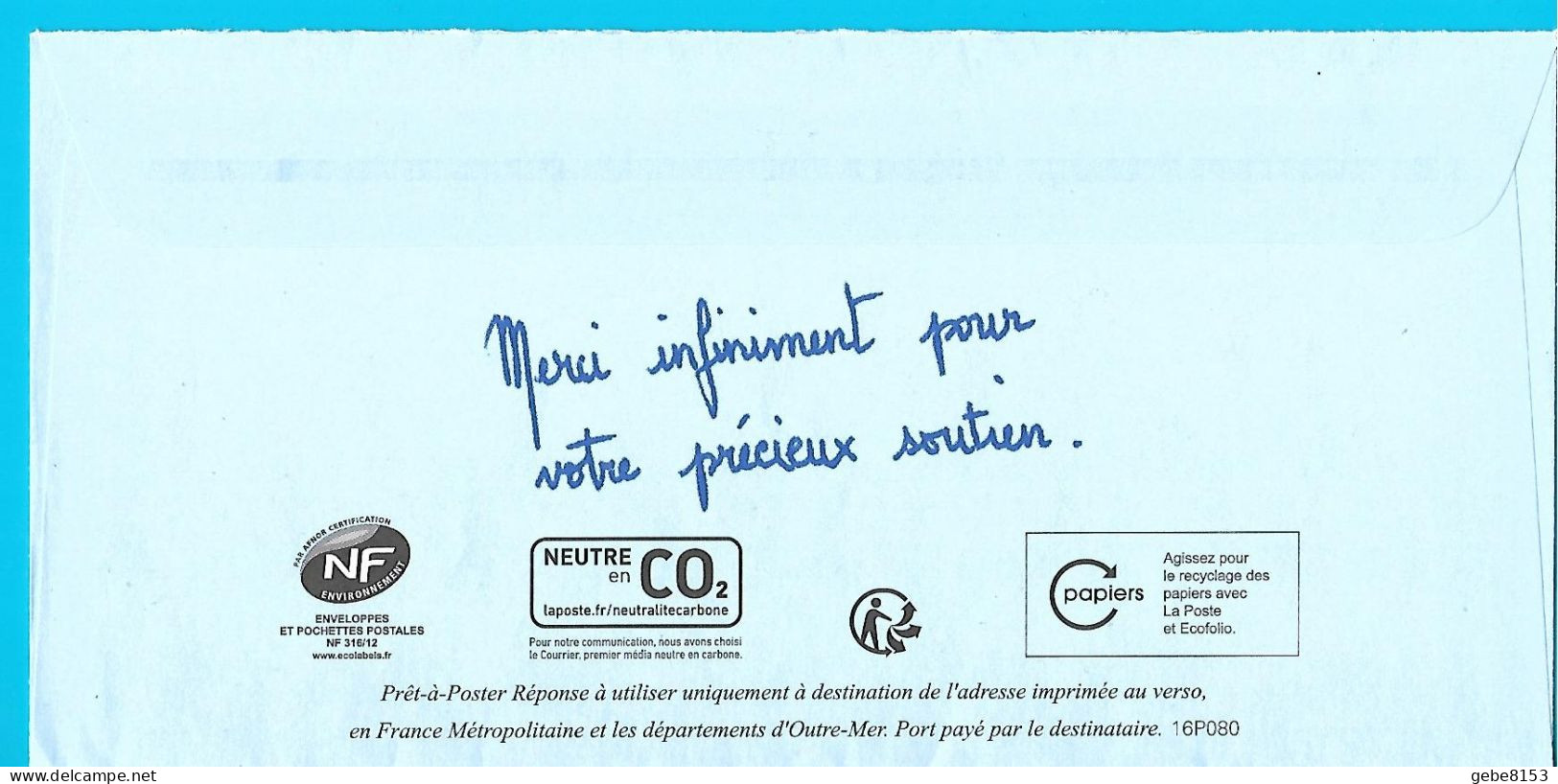 PostRéponse Lettre Prioritaire Marianne Ciappa Phil@poste Sauvegarde Retraites Paris Toshiba - Prêts-à-poster:Answer/Ciappa-Kavena