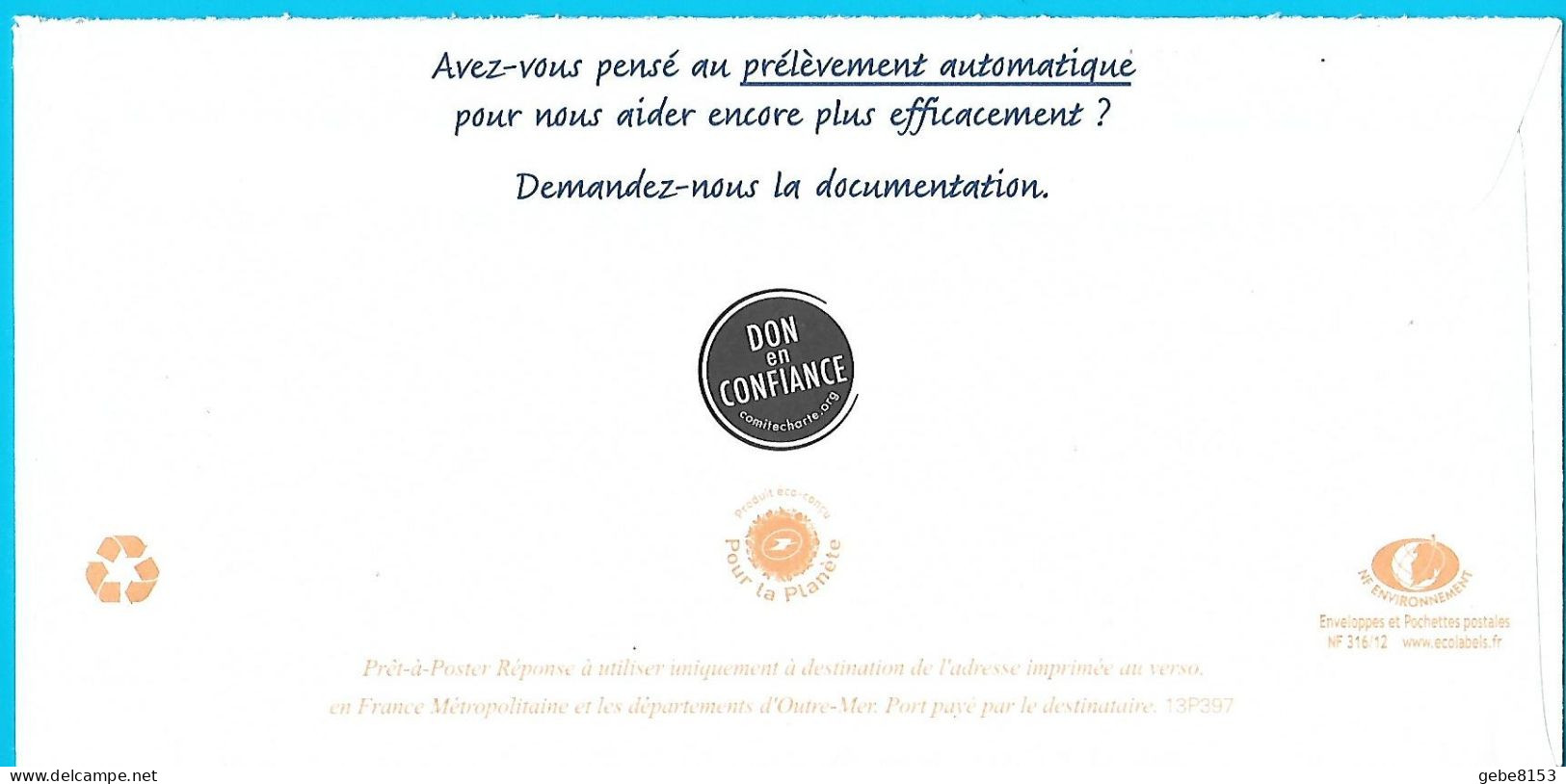 PostRéponse Lettre Prioritaire Marianne Ciappa Phil@poste Fondation Recherche Médicale Marcq En Baroeul Toshiba - PAP : Antwoord /Ciappa-Kavena