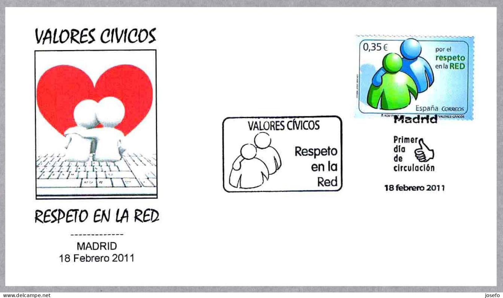 REPETO EN LA RED - INTERNET - Respect On Internet. FDC Madrid 2011 - Informática