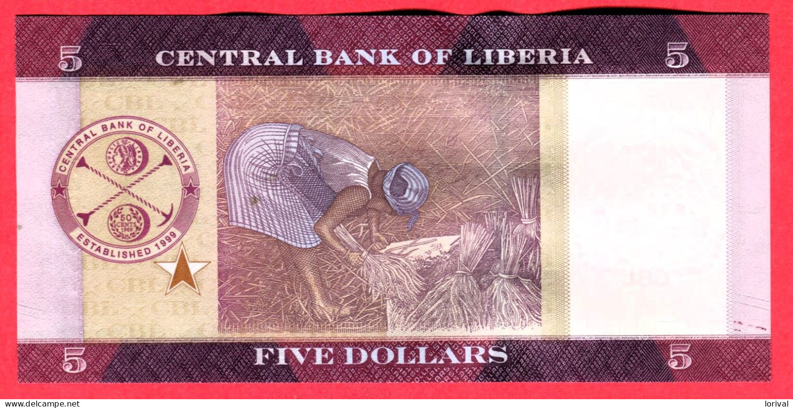 5 Dollars Neuf 3 Euros - Liberia