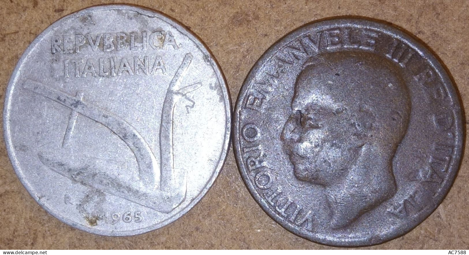 Italy - 10 Lire 1965 (Key Date) - 10 Liras