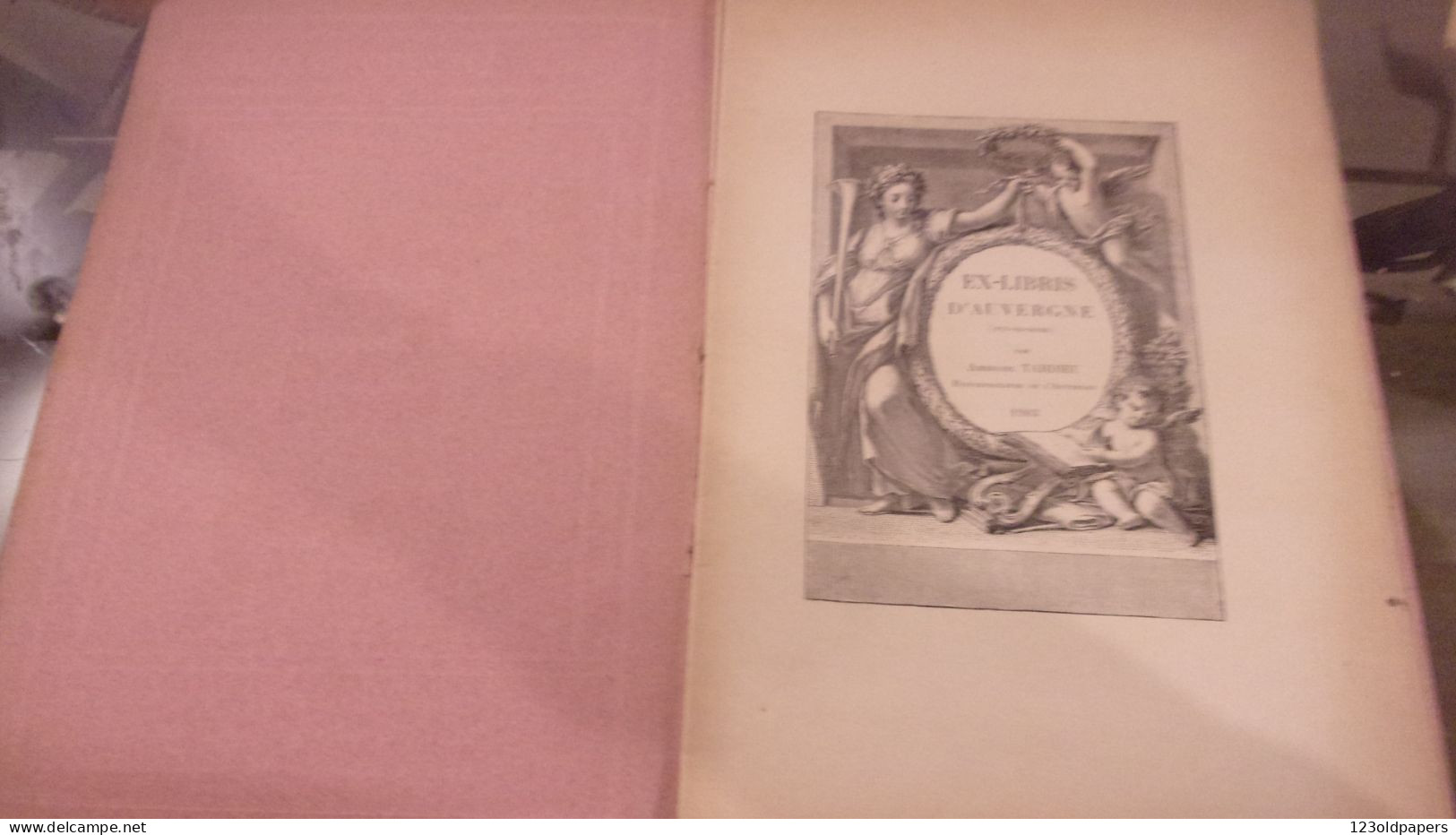 1903 TARDIEU (Ambroise).‎ ‎Dictionnaire Des Ex-libris De La Basse-Auvergne (Puy-de-Dôme) - Auvergne