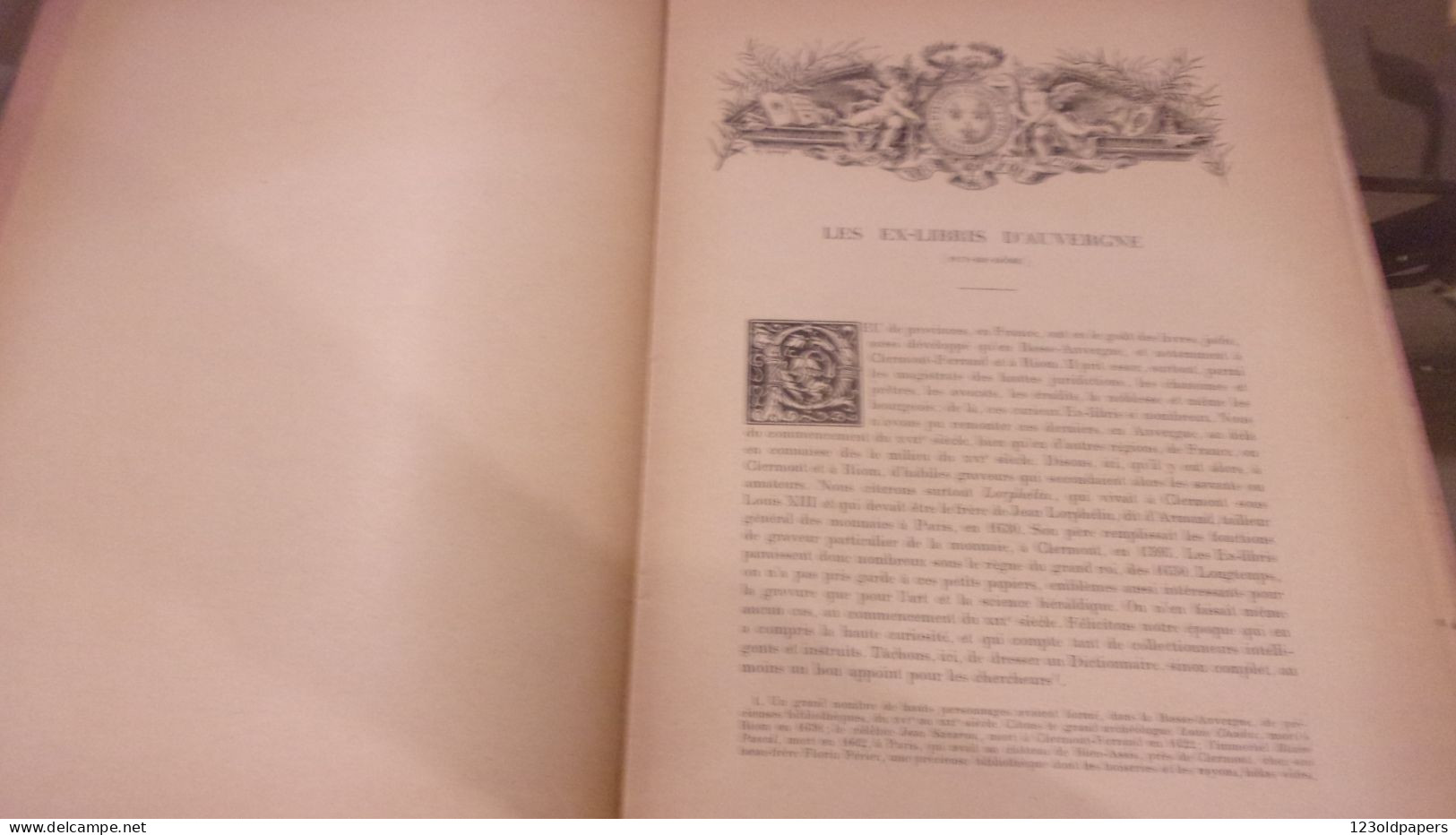 1903 TARDIEU (Ambroise).‎ ‎Dictionnaire des ex-libris de la Basse-Auvergne (Puy-de-Dôme)