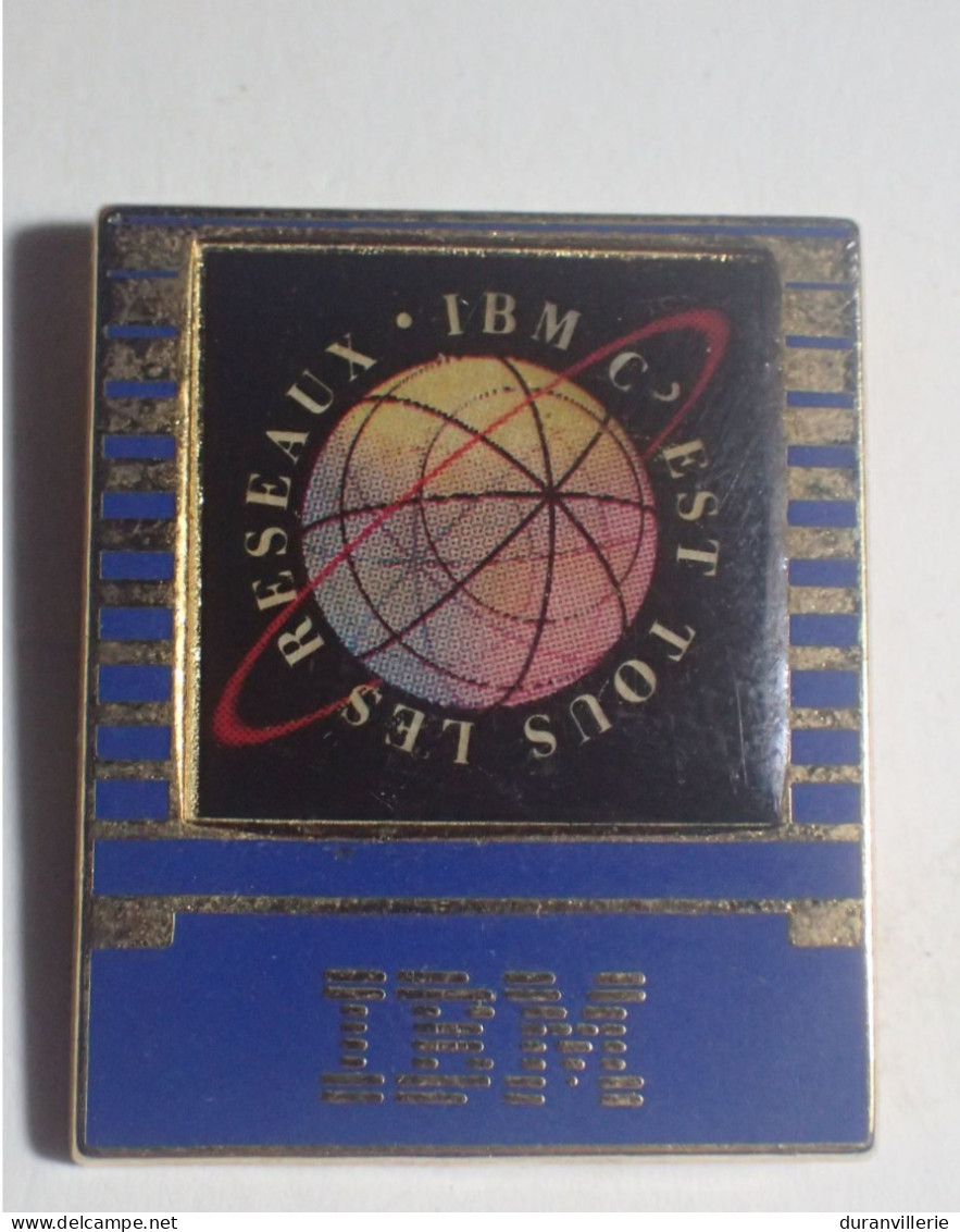 Pin's IBM "C'EST TOUS LES RESEAUX" - Informatique