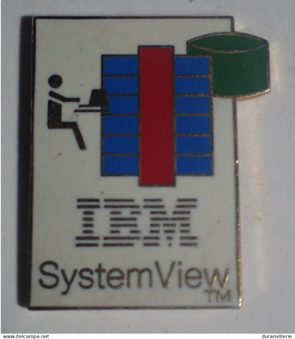 Pin's IBM - System View - Informatique