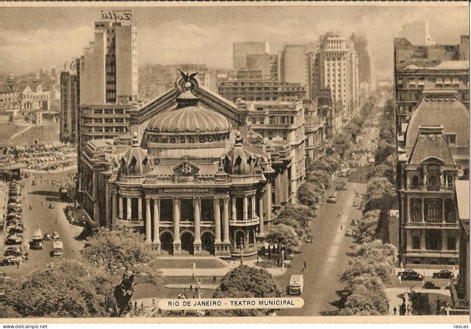 CPSM - RIO DE JANEIRO - BRESIL - TEATRO MUNICIPAL - Rio De Janeiro