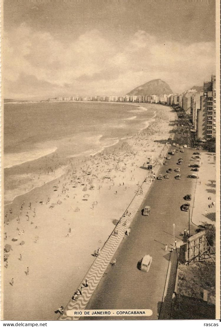 CPSM - RIO DE JANEIRO - BRESIL - COPACABANA - Copacabana