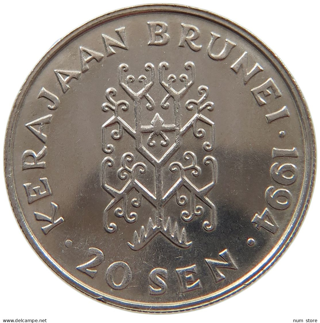 BRUNEI 20 SEN 1994  #s040 0089 - Brunei