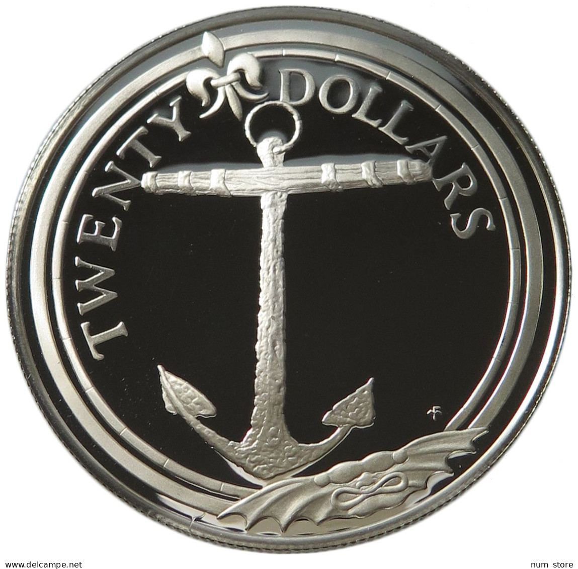 BRITISH VIRGIN ISLANDS 20 DOLLARS 1985  #w027 0279 - British Virgin Islands