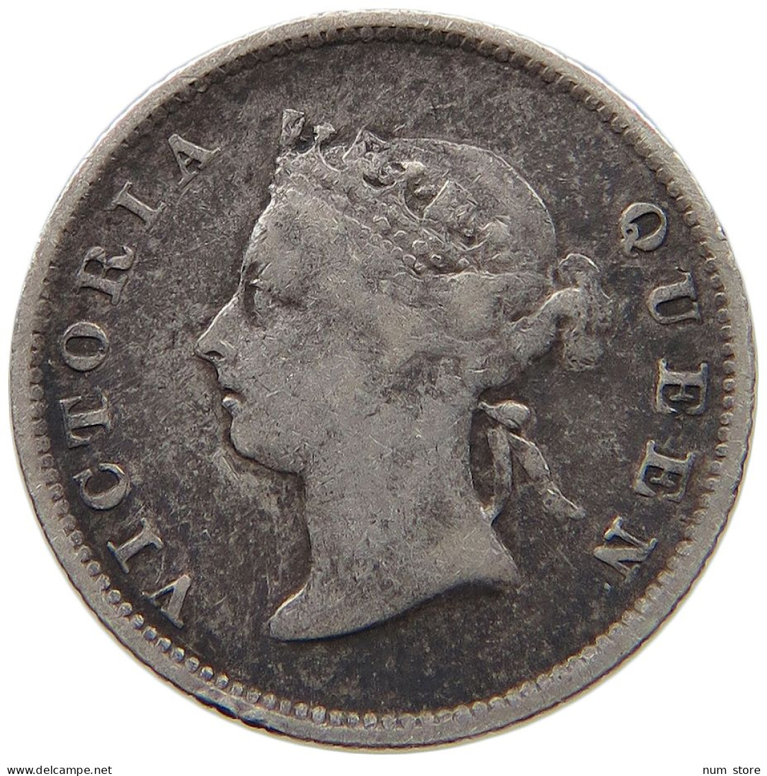 BRITISH GUYANA 4 PENCE 1891 Victoria 1837-1901 #t111 0109 - Guyana