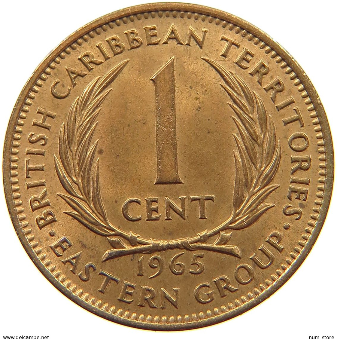 BRITISH CARIBBEAN TERRITORIES CENT 1965 Elizabeth II. (1952-2022) #s036 0389 - Britse Caribische Gebieden