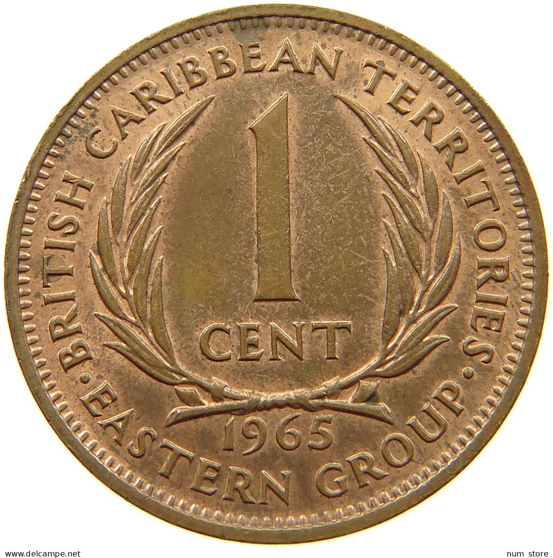 BRITISH CARIBBEAN TERRITORIES CENT 1965 Elizabeth II. (1952-2022) #a084 0363 - Britse Caribische Gebieden