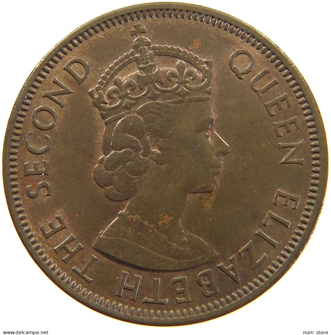 BRITISH CARIBBEAN TERRITORIES CENT 1955 Elizabeth II. (1952-2022) #c012 0375 - Territoires Britanniques Des Caraïbes