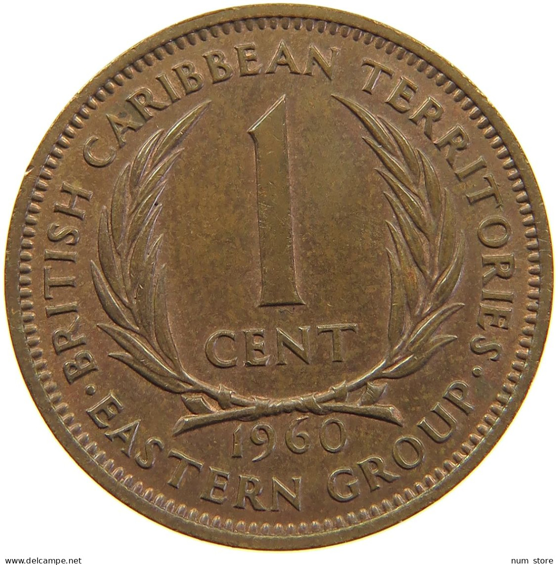 BRITISH CARIBBEAN TERRITORIES CENT 1960 Elizabeth II. (1952-2022) #c012 0379 - Territoires Britanniques Des Caraïbes