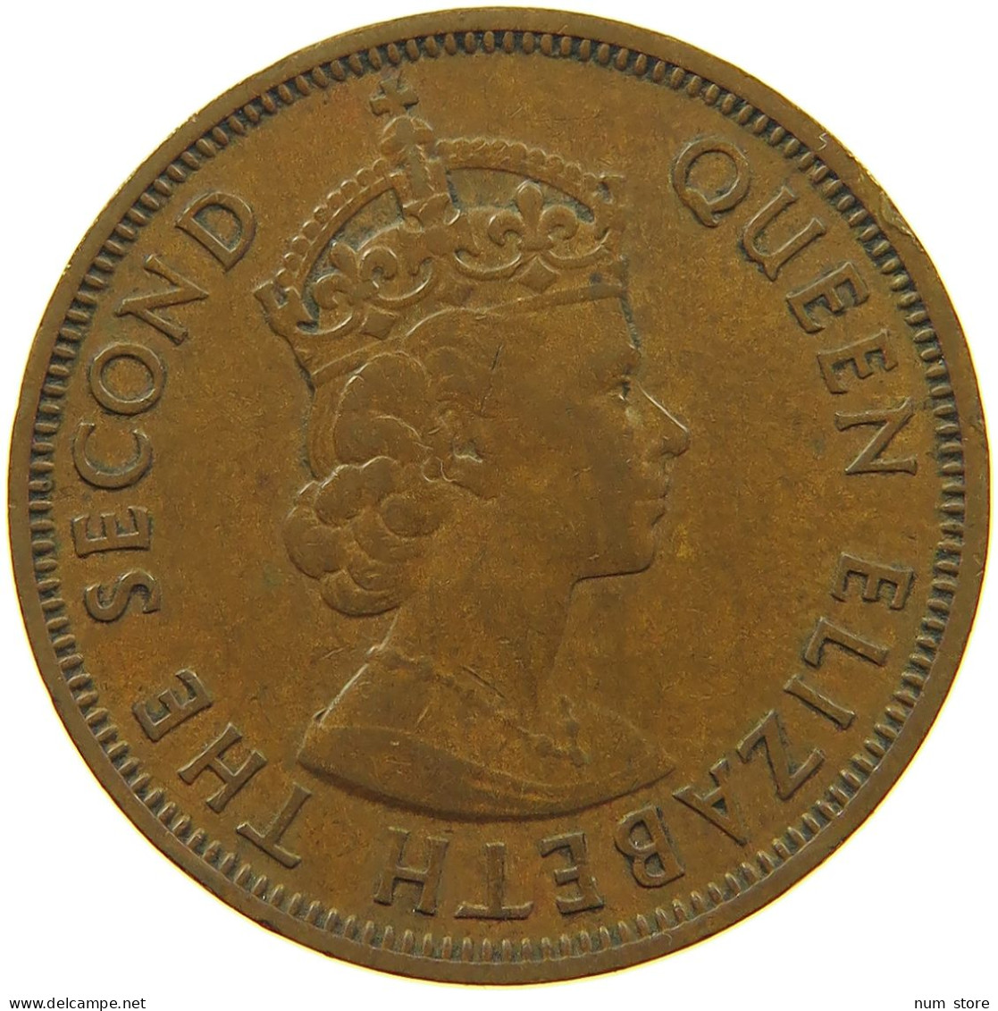 BRITISH CARIBBEAN TERRITORIES CENT 1958 Elizabeth II. (1952-2022) #s019 0325 - Territoires Britanniques Des Caraïbes