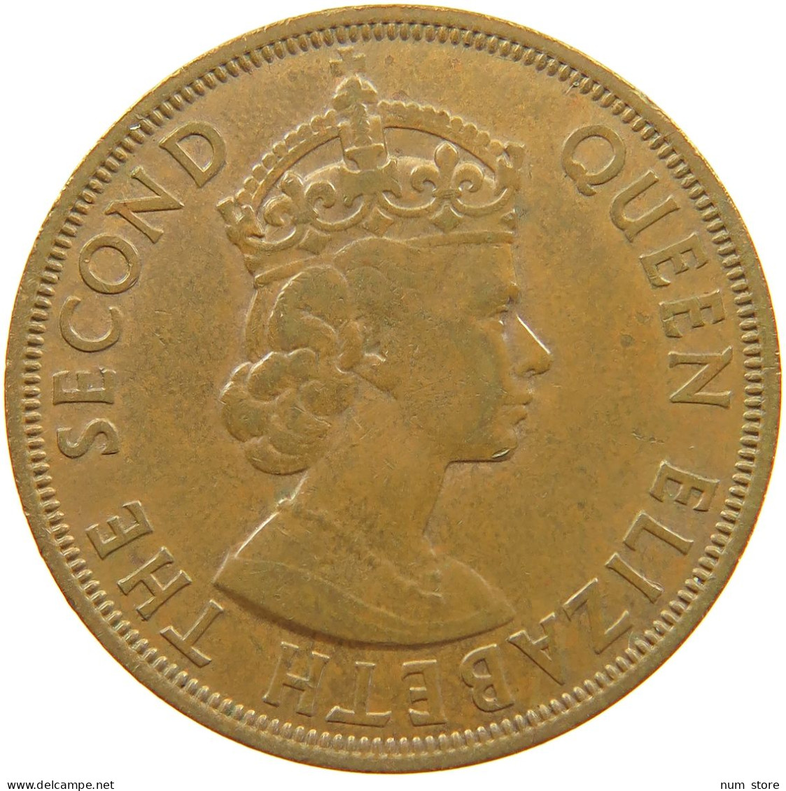 BRITISH CARIBBEAN TERRITORIES 2 CENTS 1965 Elizabeth II. (1952-2022) #c014 0459 - Caribe Británica (Territorios Del)