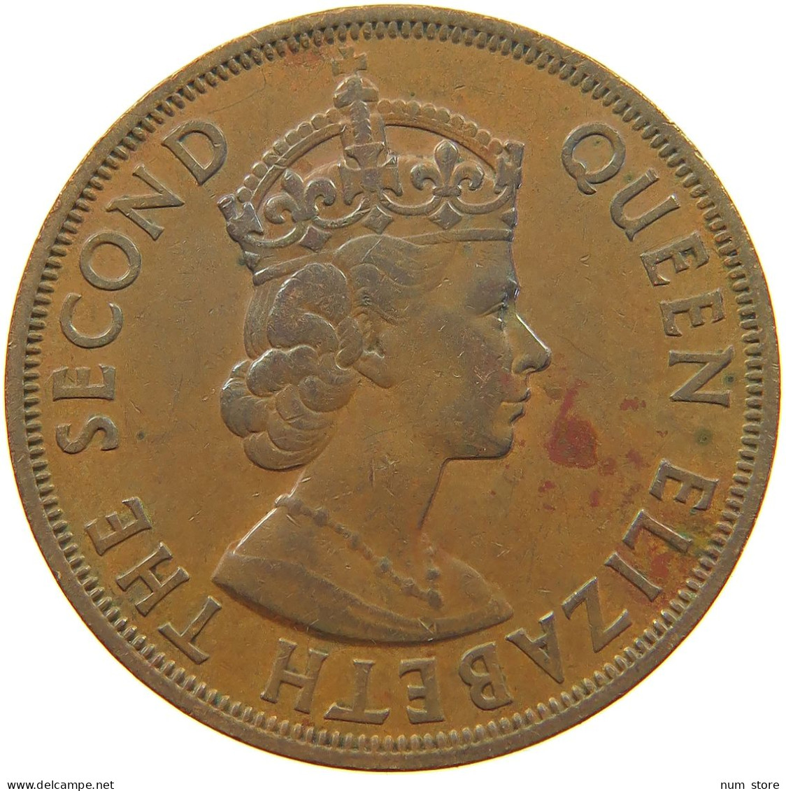 BRITISH CARIBBEAN TERRITORIES 2 CENTS 1964 Elizabeth II. (1952-2022) #a050 0627 - Caribe Británica (Territorios Del)