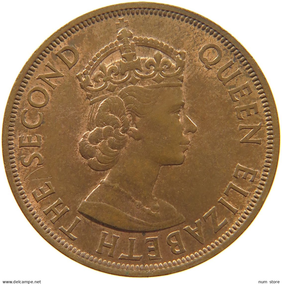 BRITISH CARIBBEAN TERRITORIES 2 CENTS 1960 Elizabeth II. (1952-2022) #c014 0455 - Britse Caribische Gebieden