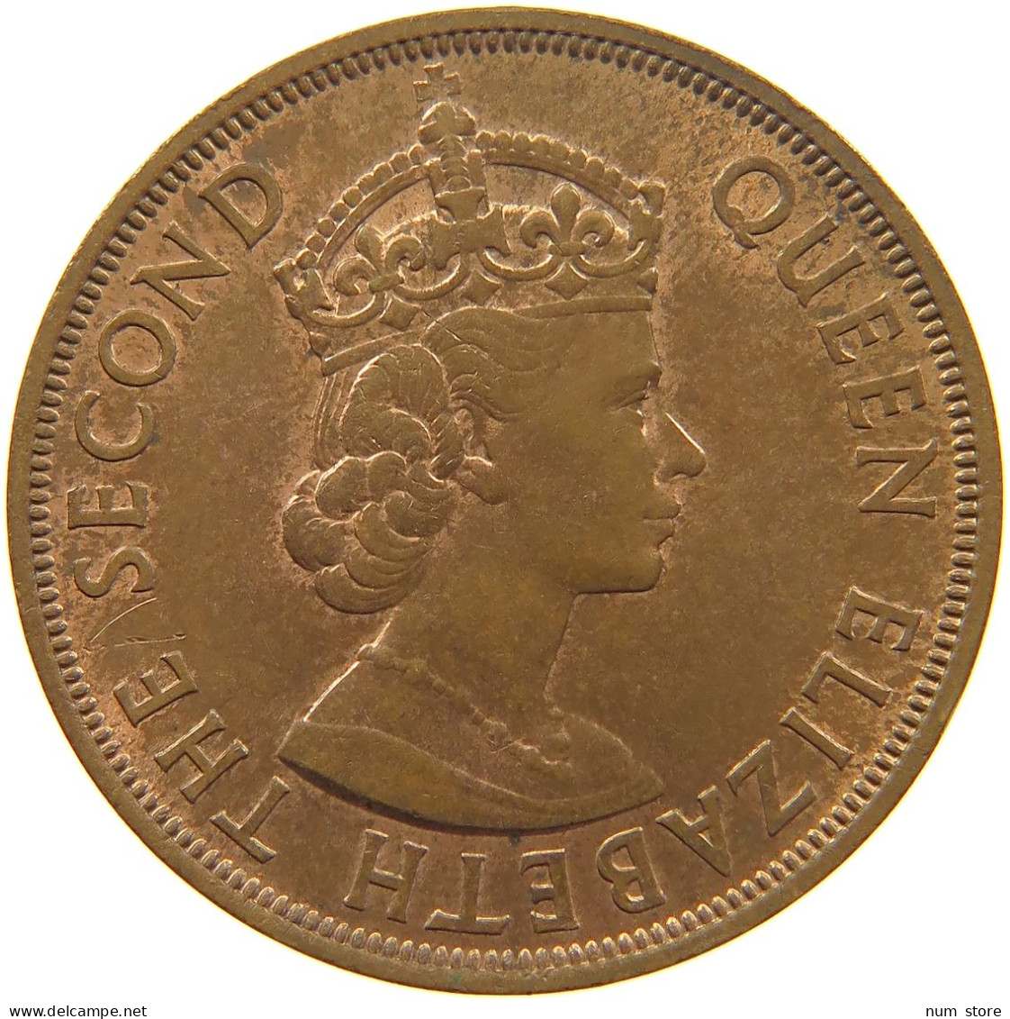 BRITISH CARIBBEAN TERRITORIES 2 CENTS 1960 Elizabeth II. (1952-2022) #c014 0455 - Caribe Británica (Territorios Del)