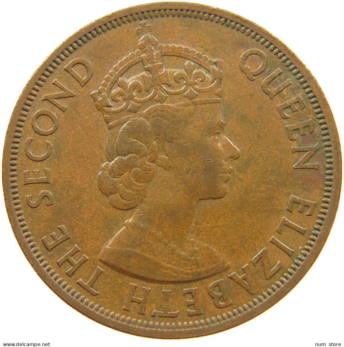 BRITISH CARIBBEAN TERRITORIES 2 CENTS 1961 Elizabeth II. (1952-2022) #c014 0457 - Territoires Britanniques Des Caraïbes