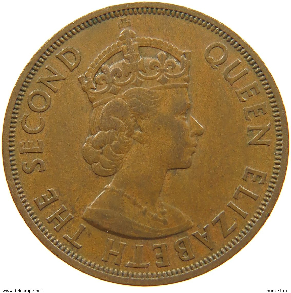 BRITISH CARIBBEAN TERRITORIES 2 CENTS 1958 Elizabeth II. (1952-2022) #c014 0453 - Britse Caribische Gebieden