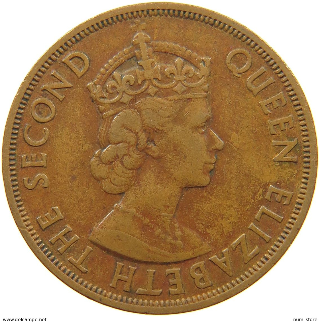 BRITISH CARIBBEAN TERRITORIES 2 CENTS 1960 Elizabeth II. (1952-2022) #a066 0035 - Caraibi Britannici (Territori)