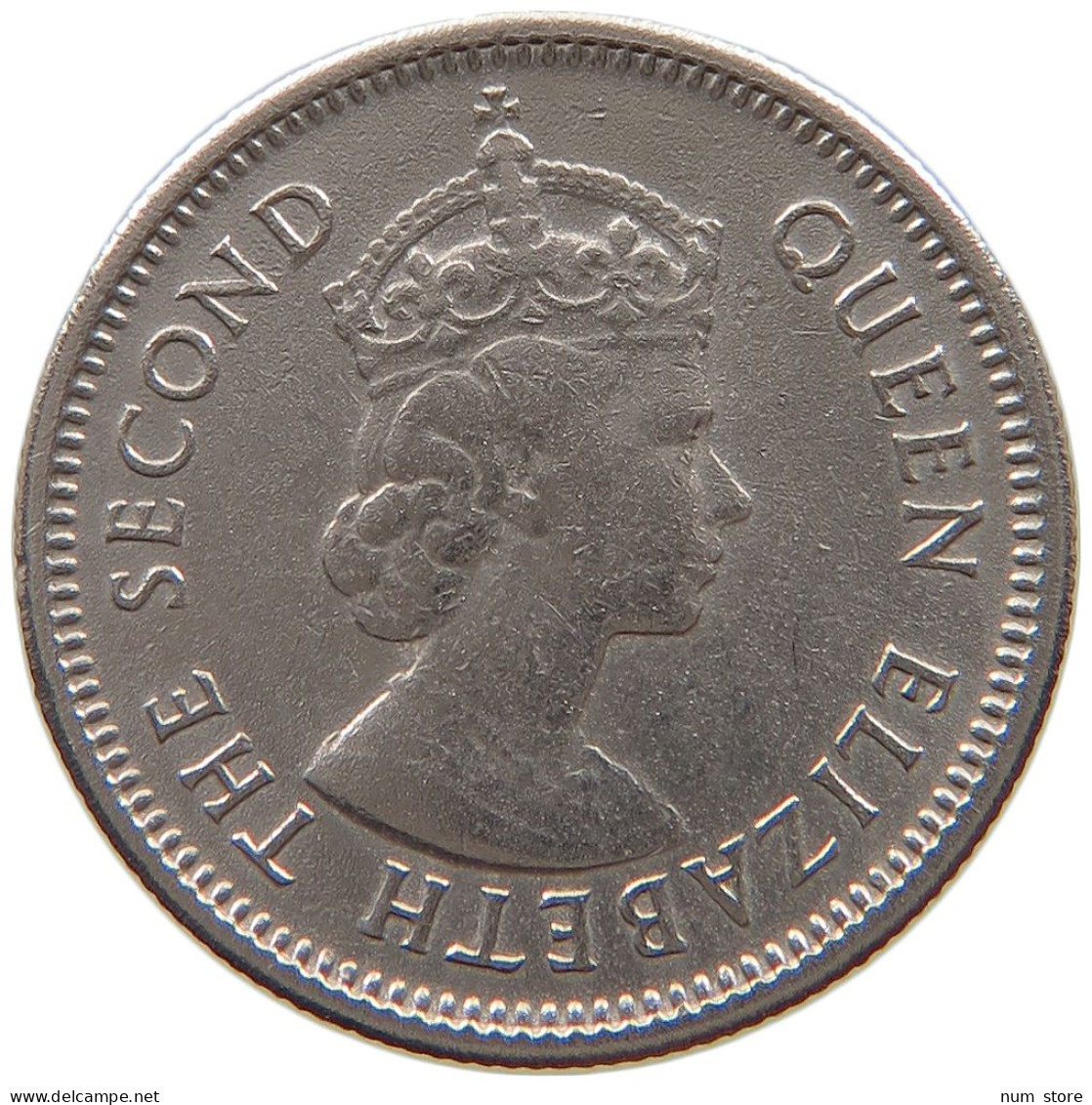 BRITISH CARIBBEAN TERRITORIES 10 CENTS 1965 Elizabeth II. (1952-2022) #a061 0713 - Territoires Britanniques Des Caraïbes