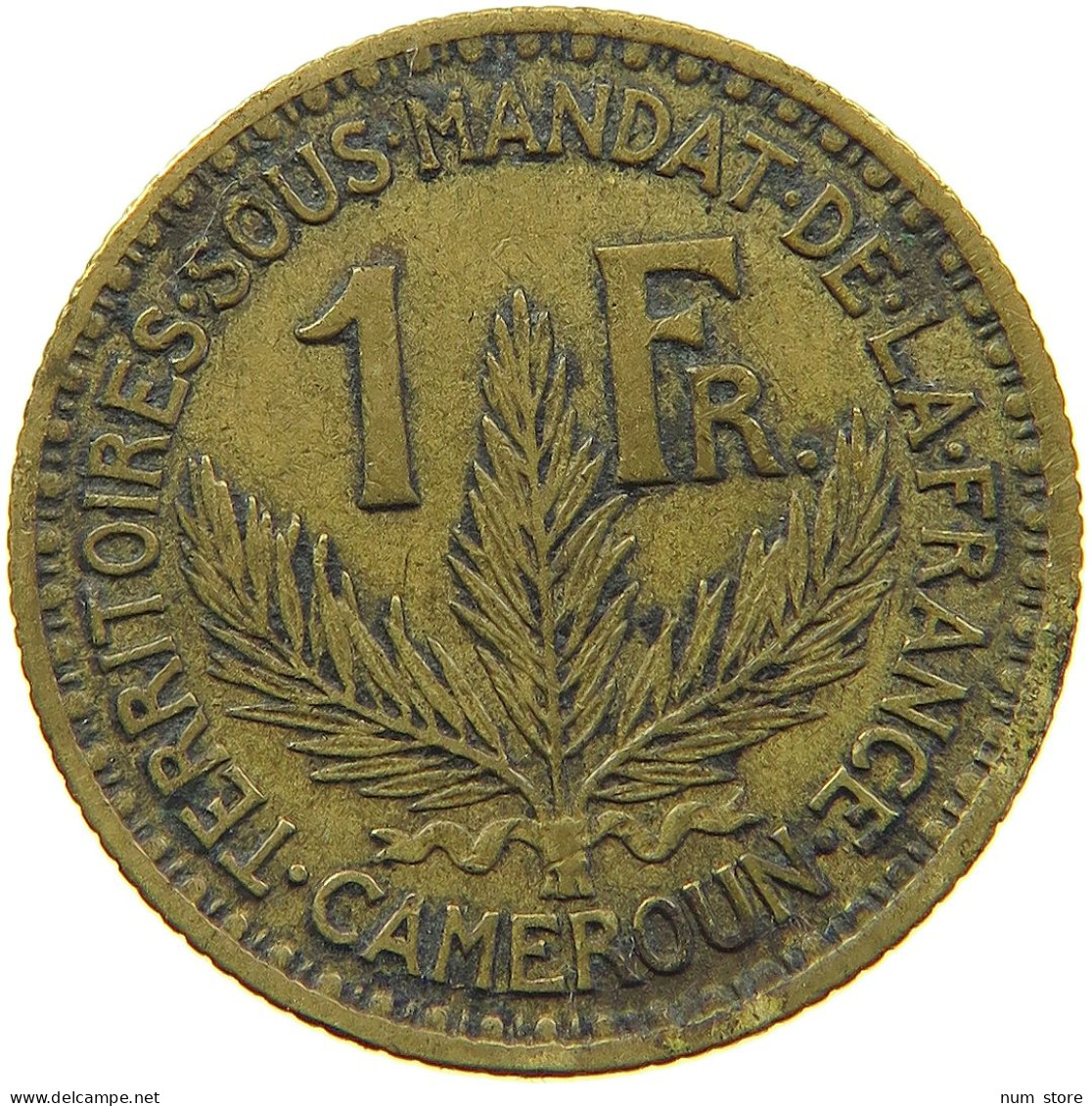 CAMEROON FRANC 1925  #s029 0145 - Camerun