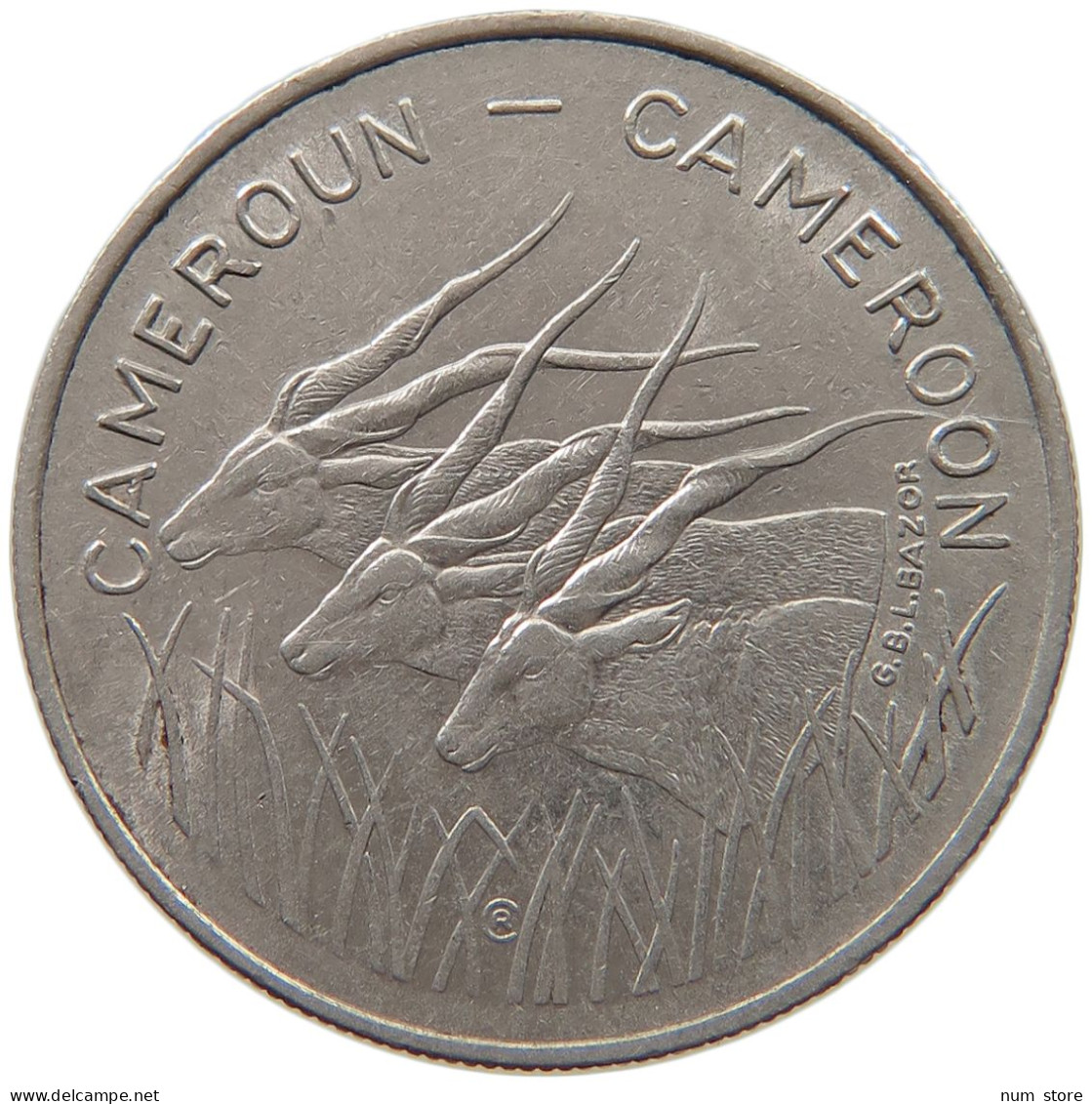 CAMEROON 100 FRANCS 1975  #c020 0061 - Kameroen