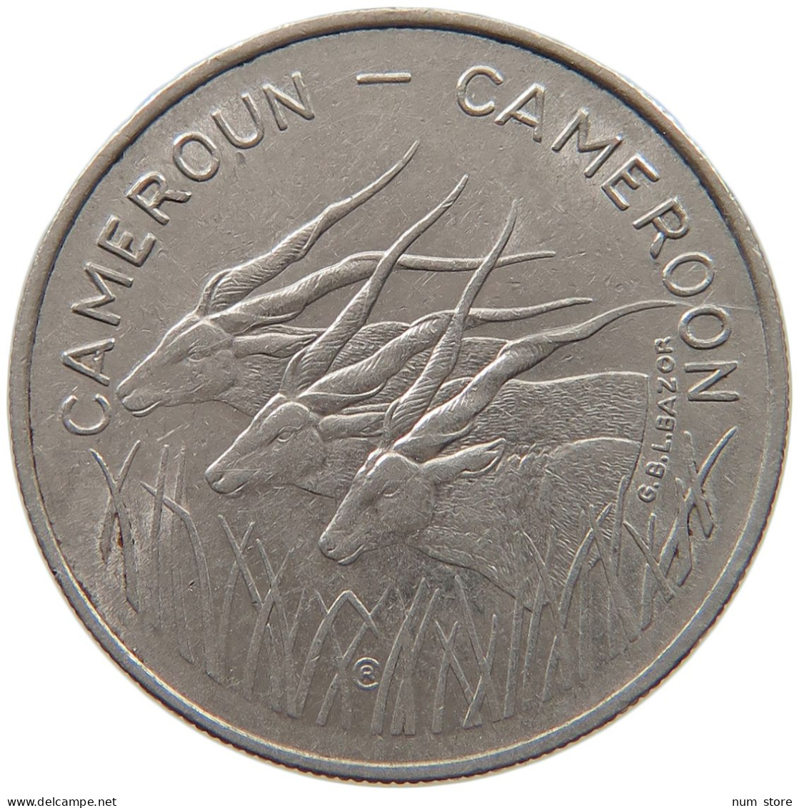 CAMEROON 100 FRANCS 1975  #c020 0061 - Camerun