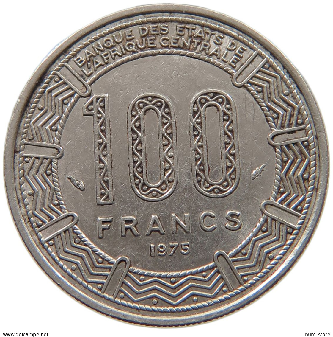 CAMEROON 100 FRANCS 1975  #c020 0061 - Kameroen