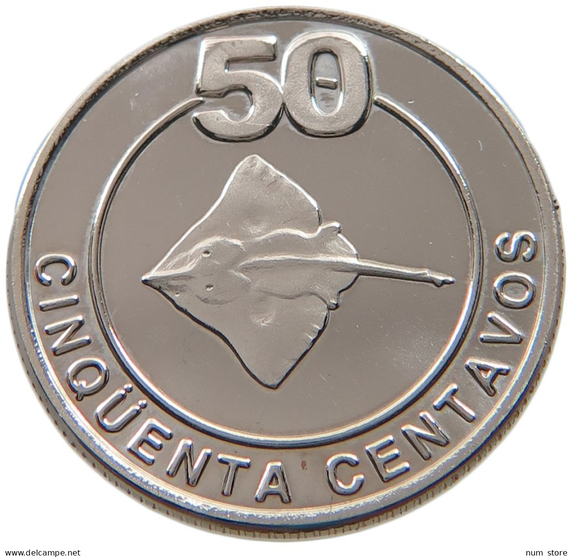 CABINDA 50 CENTAVOS 2001  #alb039 0627 - Angola