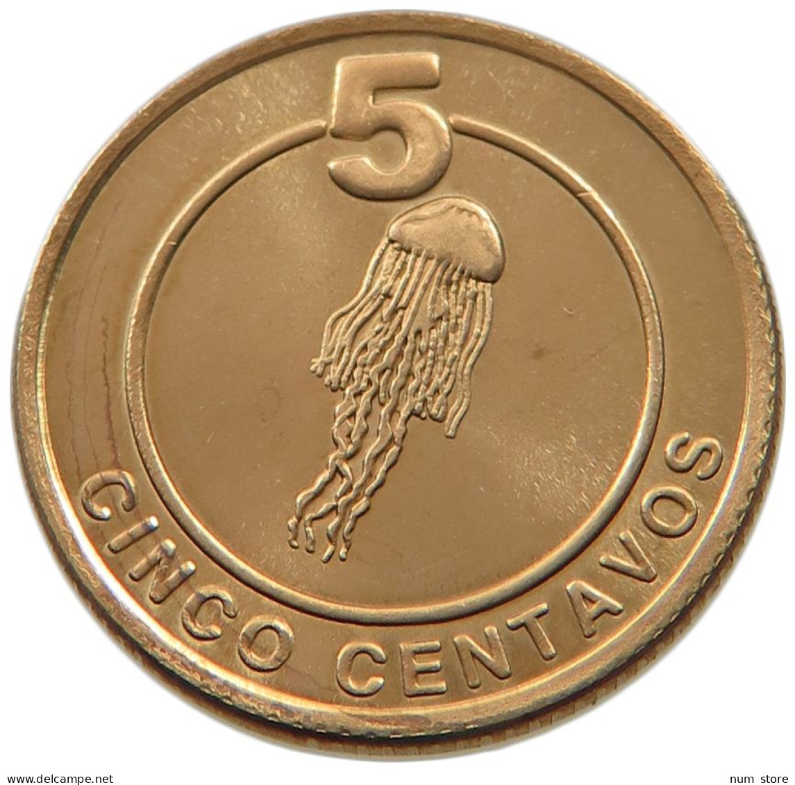 CABINDA 5 CENTAVOS 2001 RARE #alb039 0611 - Angola