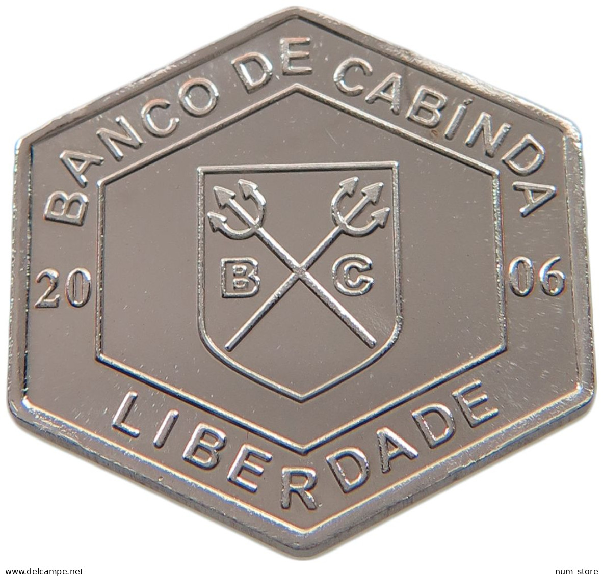 CABINDA 25 CENTAVOS 2006  #alb039 0623 - Angola